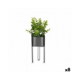 Pianta Decorativa Ibergarden QY-H096 Metallo Plastica Eucalipto 14 x 40 x 14 cm (8 Unità)