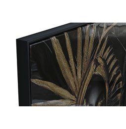 Lampada da Terra DKD Home Decor 76 x 43 x 169 cm Nero Dorato Metallo 220 V 50 W