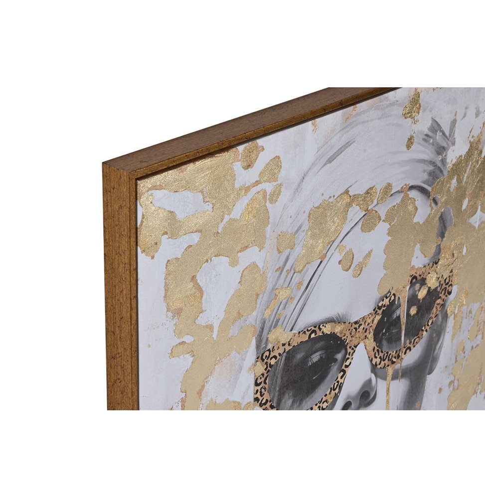 Lampada da Terra DKD Home Decor 109 x 30 x 168 cm Nero Dorato Metallo 220 V 50 W