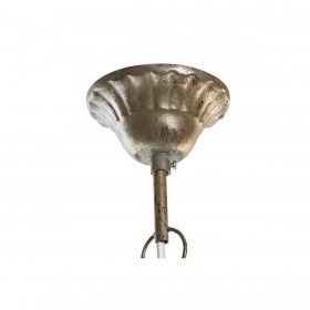 Lampadario DKD Home Decor 37 x 37 x 38 cm Dorato Metallo Multicolore 50 W