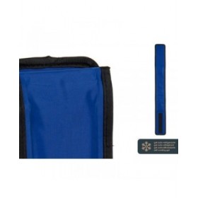 Collare per Cani Azzurro Nero PVC Gel 8 x 1 x 66 cm Refrigerante (4 Unità)