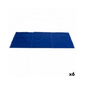 Tappeto per cani Rinfrescante Azzurro Schiuma Gel 49,5 x 1 x 90 cm (6 Unità)