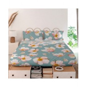 Lenzuolo Superiore HappyFriday Spring blossom Multicolore 240 x 270 cm