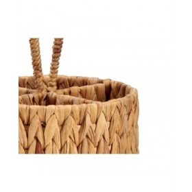 Cestello per posate Gift Decor SF27113 Marrone Metallo Giacinto d'acqua 20 x 30 x 20 cm (12 Unità)