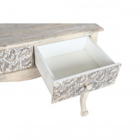 Consolle DKD Home Decor Bianco Legno di mango 91 x 42 x 81 cm