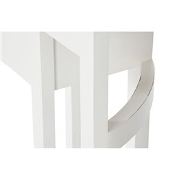 Cornice Portafoto DKD Home Decor 20,4 x 2,5 x 26 cm Rame Bianco Resina Romantico