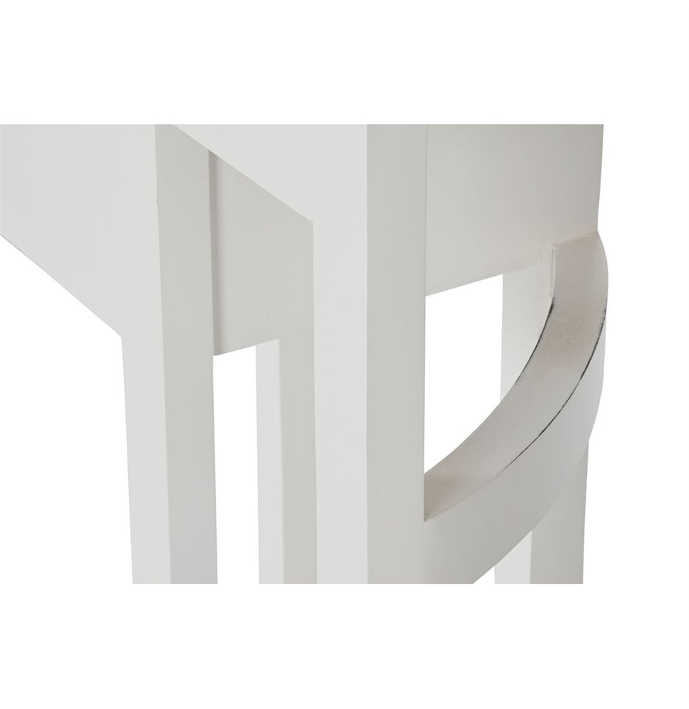 Cornice Portafoto DKD Home Decor 22,8 x 2,6 x 28,6 cm Cristallo Rame Bianco Resina Romantico