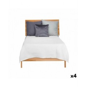 Trapunta 180 x 260 cm Rombos Bianco (4 Unità)