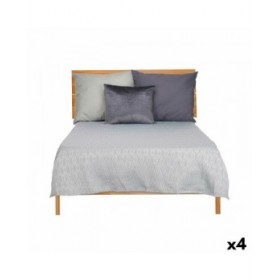 Trapunta 240 x 260 cm Rombos Grigio (4 Unità)