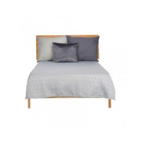 Trapunta 240 x 260 cm Rombos Grigio (4 Unità)