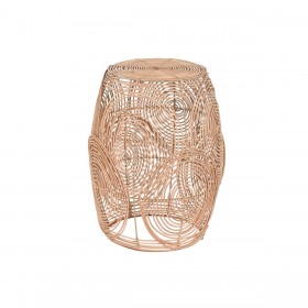 Tavolo aggiuntivo DKD Home Decor Marrone Chiaro 39 x 39 x 53 cm
