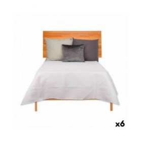 Trapunta Reversibile 240 x 260 cm Bianco (6 Unità)