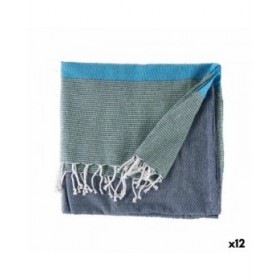 Foulard Multiuso 160 x 200 cm Azzurro (12 Unità)