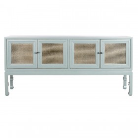 Credenza DKD Home Decor Legno di olmo Verde Multicolore 180 x 40 x 85 cm