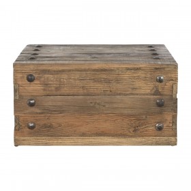 Tavolino da Caffè DKD Home Decor Pino Legno Riciclato 78 x 59 x 41 cm