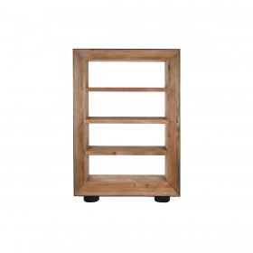 Scaffale DKD Home Decor Marrone Nero Pino Legno Riciclato 120 x 48 x 240 cm 120 x 40 x 183 cm