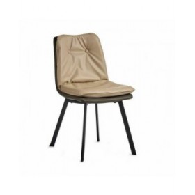 Poltrona Tasti Nero Beige Grigio Acciaio 62 x 85 x 47 cm (2 Unità)