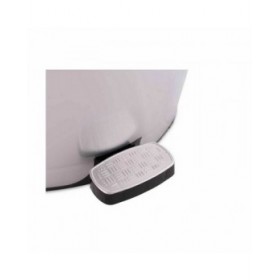 Cestino a pedale Berilo D003-1 Argentato Plastica 11 L (6 Unità)