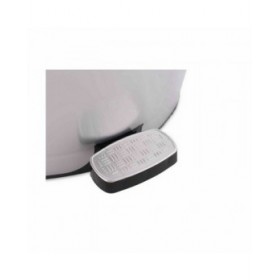 Cestino a pedale Berilo D004-1 Argentato Plastica 6 L (6 Unità)