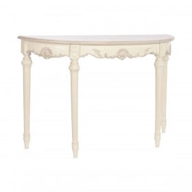 Ingresso DKD Home Decor 122 x 38 x 79 cm Crema Legno di mango Legno MDF