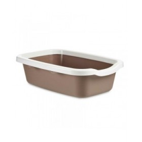 Lettiera per Gatti Mascow 87893 Bianco Beige Plastica 38 x 16 x 58,5 cm (11 Unità)