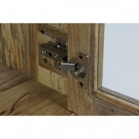 Stand Espositore DKD Home Decor Cristallo Legno di mango 90 x 40 x 190 cm