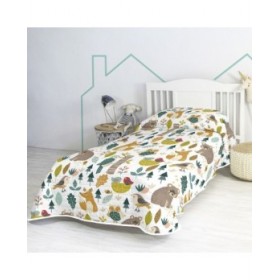 Trapunta HappyFriday Moshi Moshi Multicolore 180 x 260 cm Bosco