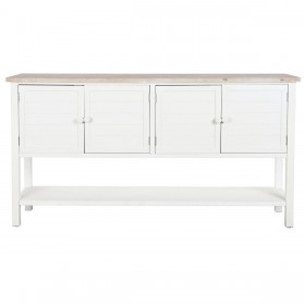 Credenza DKD Home Decor Bianco Abete Legno MDF 160 x 40 x 86 cm