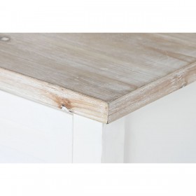 Credenza DKD Home Decor Bianco Abete Legno MDF 130 x 40 x 80 cm