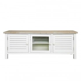 Mobile TV DKD Home Decor Abete Bianco Legno MDF 120 x 40 x 45 cm