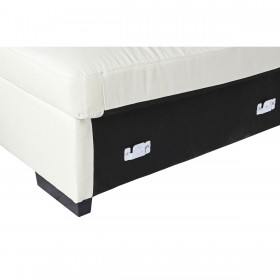 Divano Chaise Longue DKD Home Decor Beige Crema Legno Moderno 386 x 218 x 88 cm