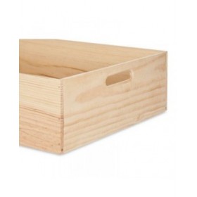 Scatola Decorativa Legno di pino 40 x 14 x 60 cm (4 Unità)