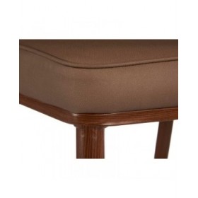 Poltrona Rombos Marrone Nero Acciaio 53 x 90 x 43 cm (2 Unità)