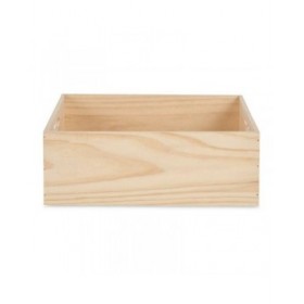 Scatola Decorativa Legno di pino 35 x 14 x 40 cm (4 Unità)