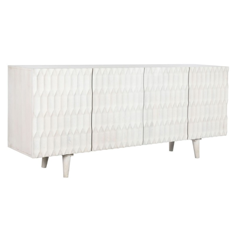 Credenza DKD Home Decor 177 x 40 x 75 cm Bianco Legno di mango