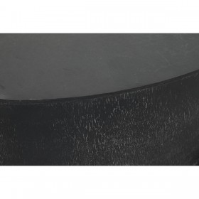 Tavolino da Caffè DKD Home Decor Metallo Alluminio 90 x 90 x 45 cm Legno di mango