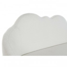 Divano DKD Home Decor Bianco Senape Metallo Nuvole Scandi 155 x 75 x 92 cm