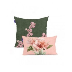 Set di copricuscini HappyFriday Summer floral Multicolore 2 Pezzi