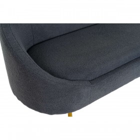 Divano DKD Home Decor Azzurro Dorato Metallo Nuvole Scandi 155 x 75 x 92 cm