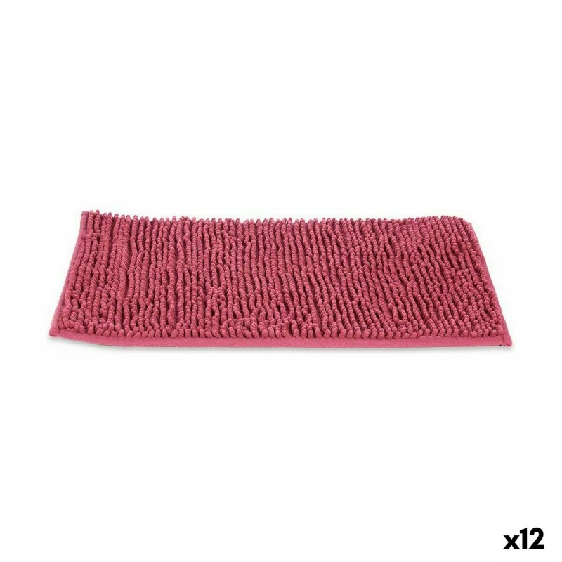 Tappeto da bagno Berilo MA/8 Bordeaux 60 x 40 x 2 cm (12 Unità)