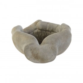 Divano DKD Home Decor Bianco Marrone Crema Legno 209 x 84 x 76 cm
