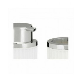 Set da Bagno Berilo 3318-1 Bianco Plastica (12 Unità)