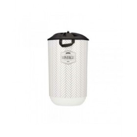 Cesto per i Panni Kipit Vintage Bianco Plastica 40 L 34 x 52,5 x 34 cm (4 Unità)