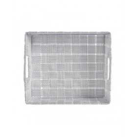 Cestino Multiuso Kipit A3-693109 Bianco Stoffa 3 L 23 x 8 x 27 cm 27 x 8 x 23 cm (48 Unità)