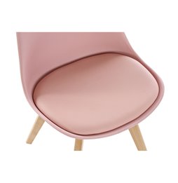 Poltrona DKD Home Decor 80 x 80 x 70 cm Legno Crema