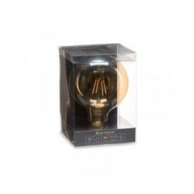 Lampadina LED Vintage E27 Trasparente 4 W 12,5 x 17,5 x 12,5 cm (12 Unità)