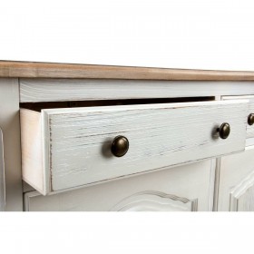 Stand Espositore DKD Home Decor Legno Metallo Cristallo Abete 129 x 33 x 212 cm