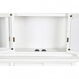 Stand Espositore DKD Home Decor Legno Metallo Cristallo Abete 129 x 33 x 212 cm