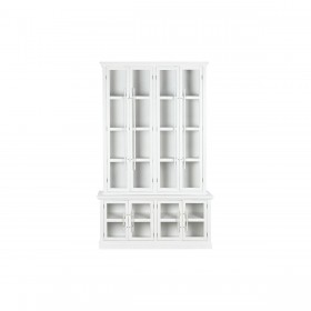 Stand Espositore DKD Home Decor Legno Metallo Cristallo Abete 129 x 33 x 212 cm
