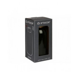 Vaso Verde Dorato Vetro 11,5 x 24 x 11,5 cm (6 Unità)